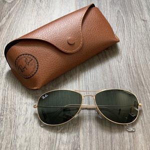 Ray-Ban Gold Aviator sunglasses